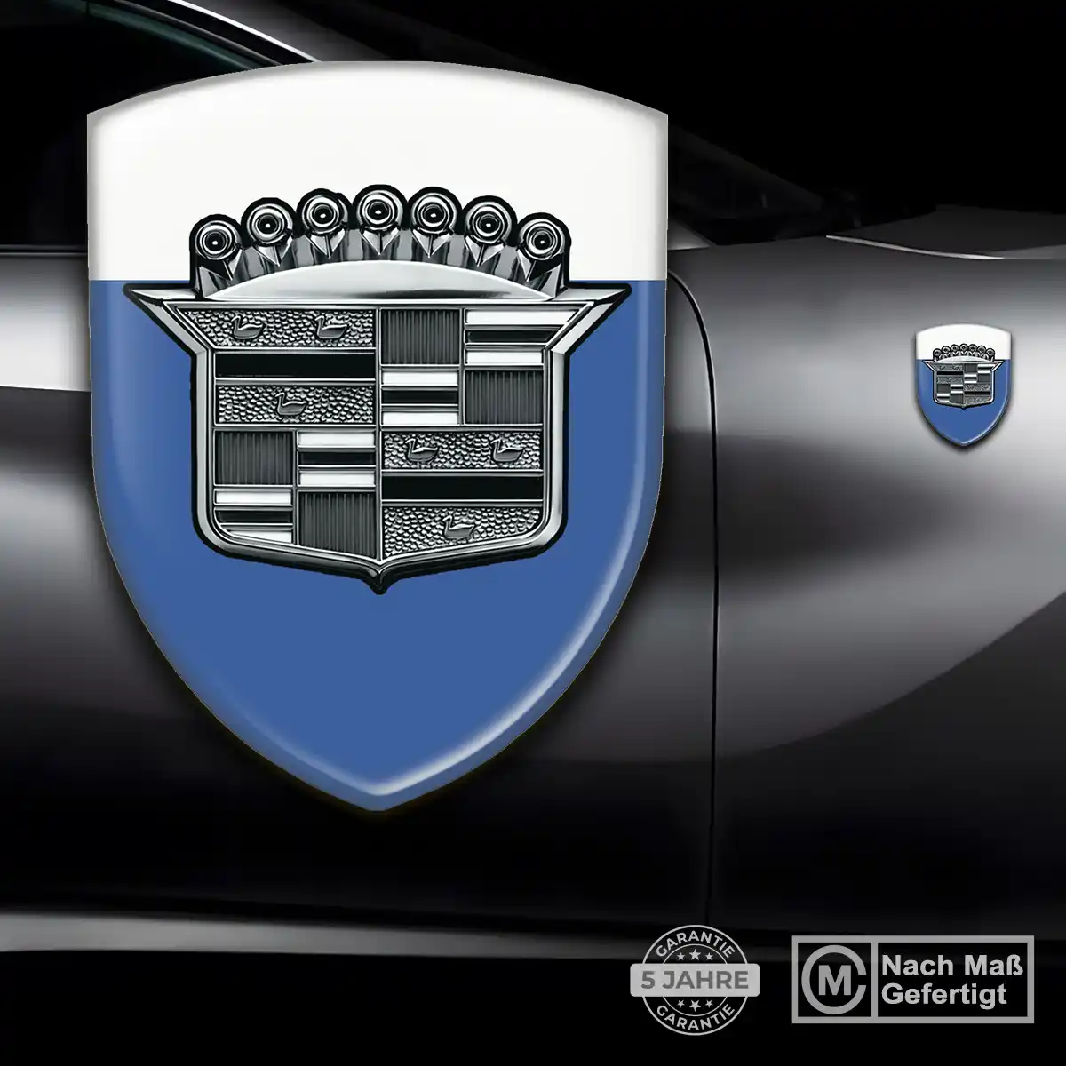 Cadillac 3D Gel Aufkleber Emblem Auto Überzeugende Qualität