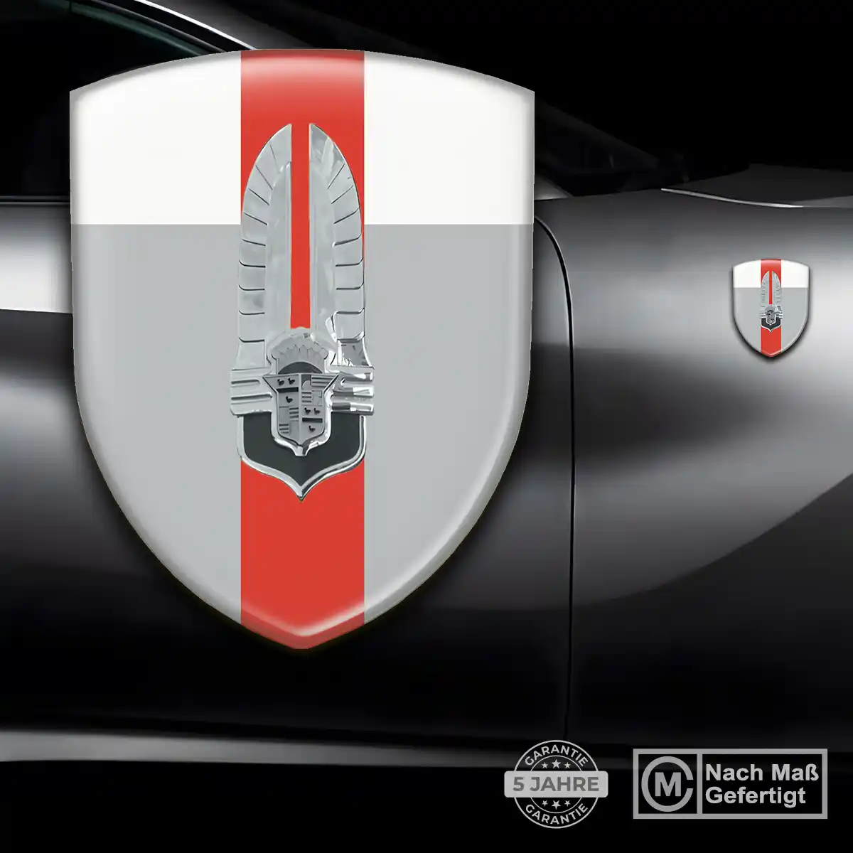Cadillac 3D Gel Aufkleber Emblem Auto Erstklassige Qualität