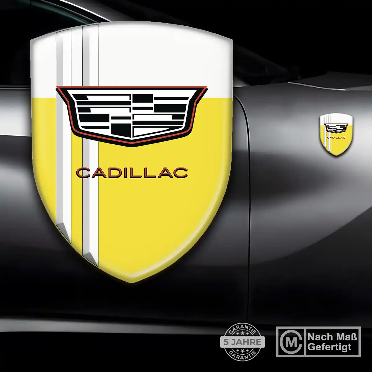 Cadillac 3D Gel Aufkleber Emblem Auto Hohe Qualität