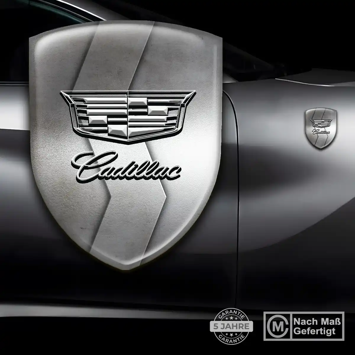 Cadillac 3D Gel Aufkleber Emblem Auto Premiumqualität