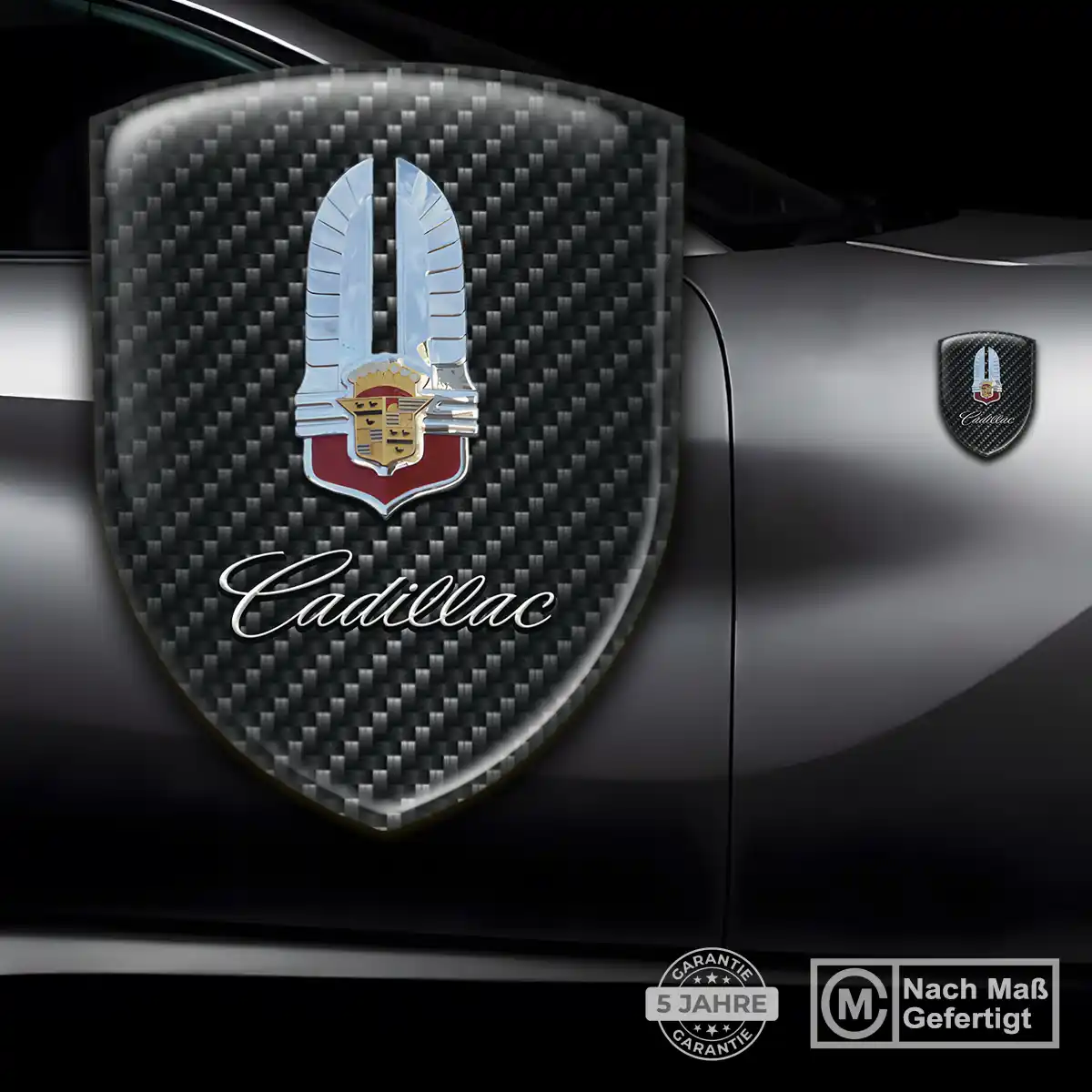 Cadillac 3D Gel Aufkleber Emblem Auto Spitzenqualität