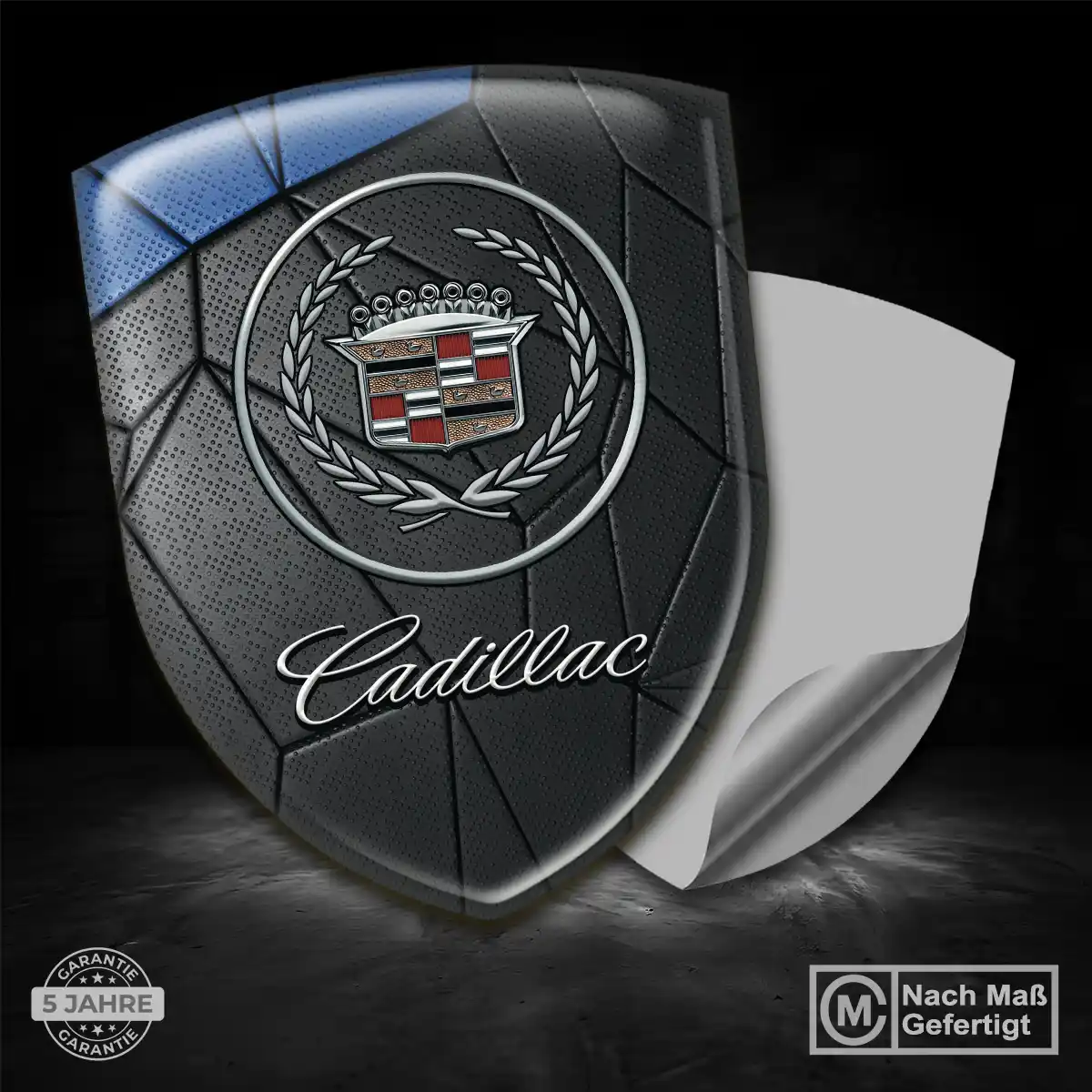 Cadillac 3D Gel Aufkleber Emblem Auto Stilvolles Design