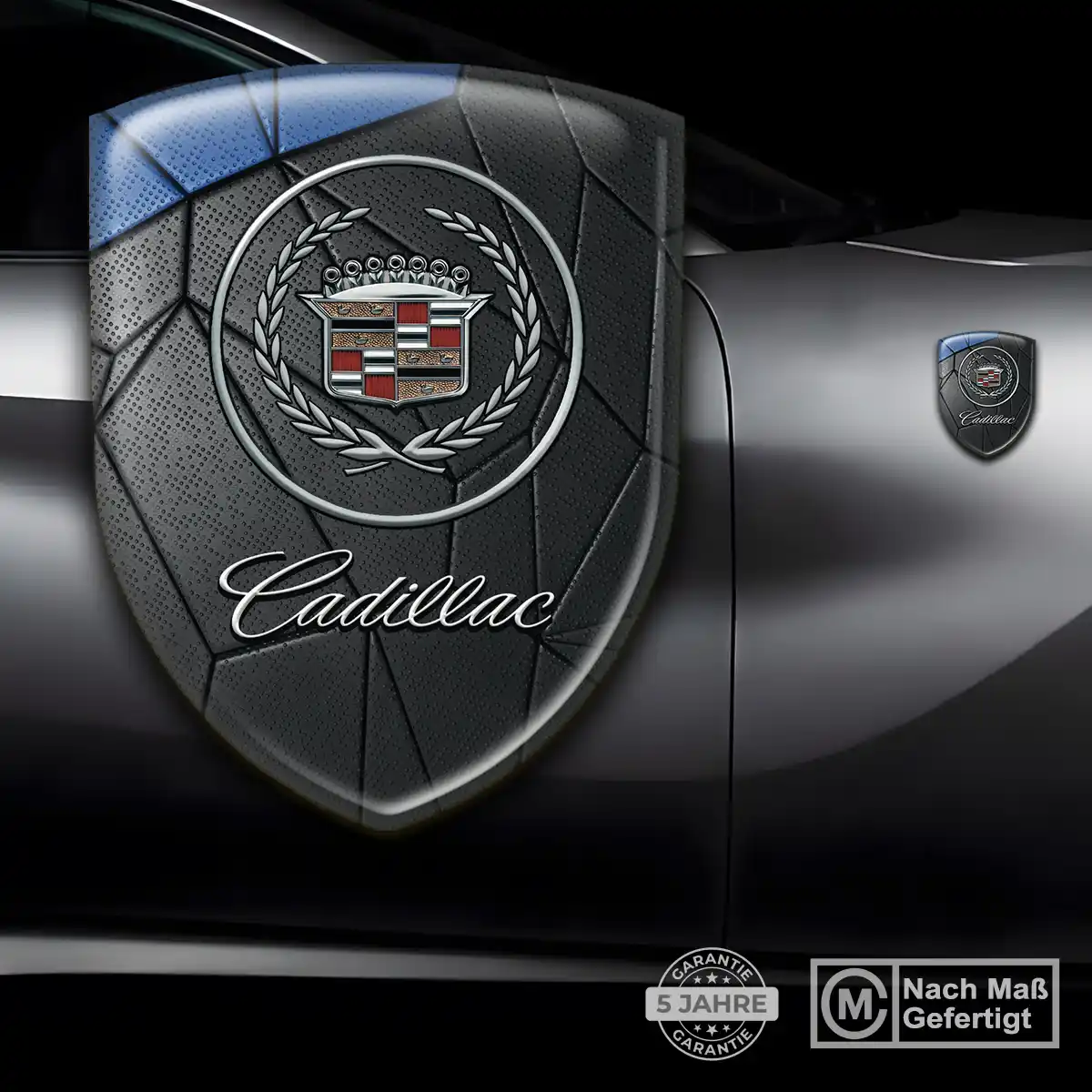 Cadillac 3D Gel Aufkleber Emblem Auto Stilvolles Design