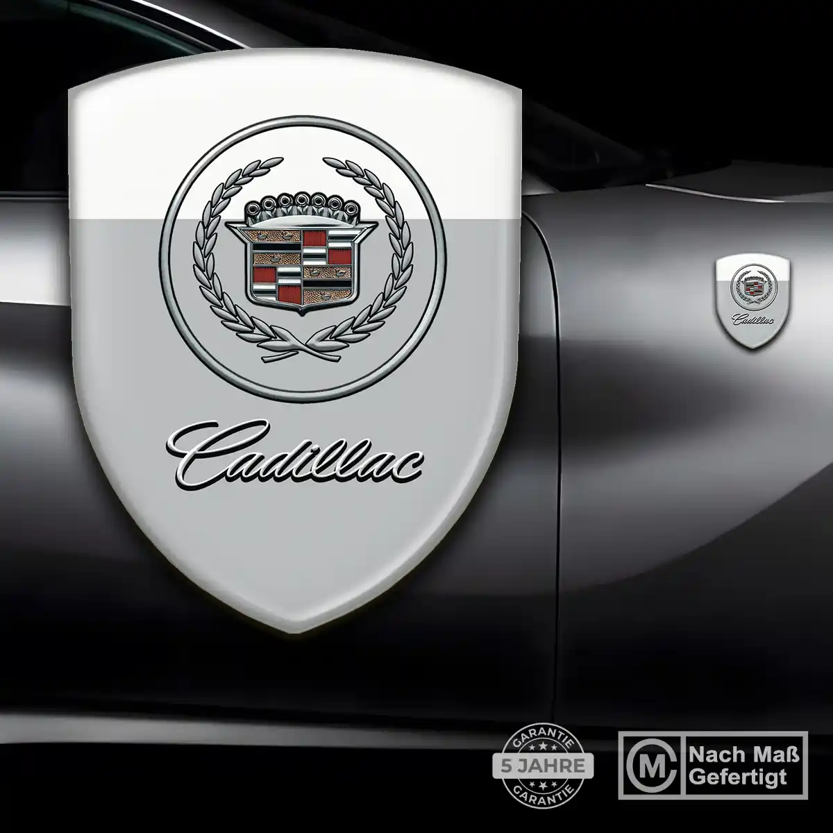 Cadillac 3D Gel Aufkleber Emblem Luxus-Edition