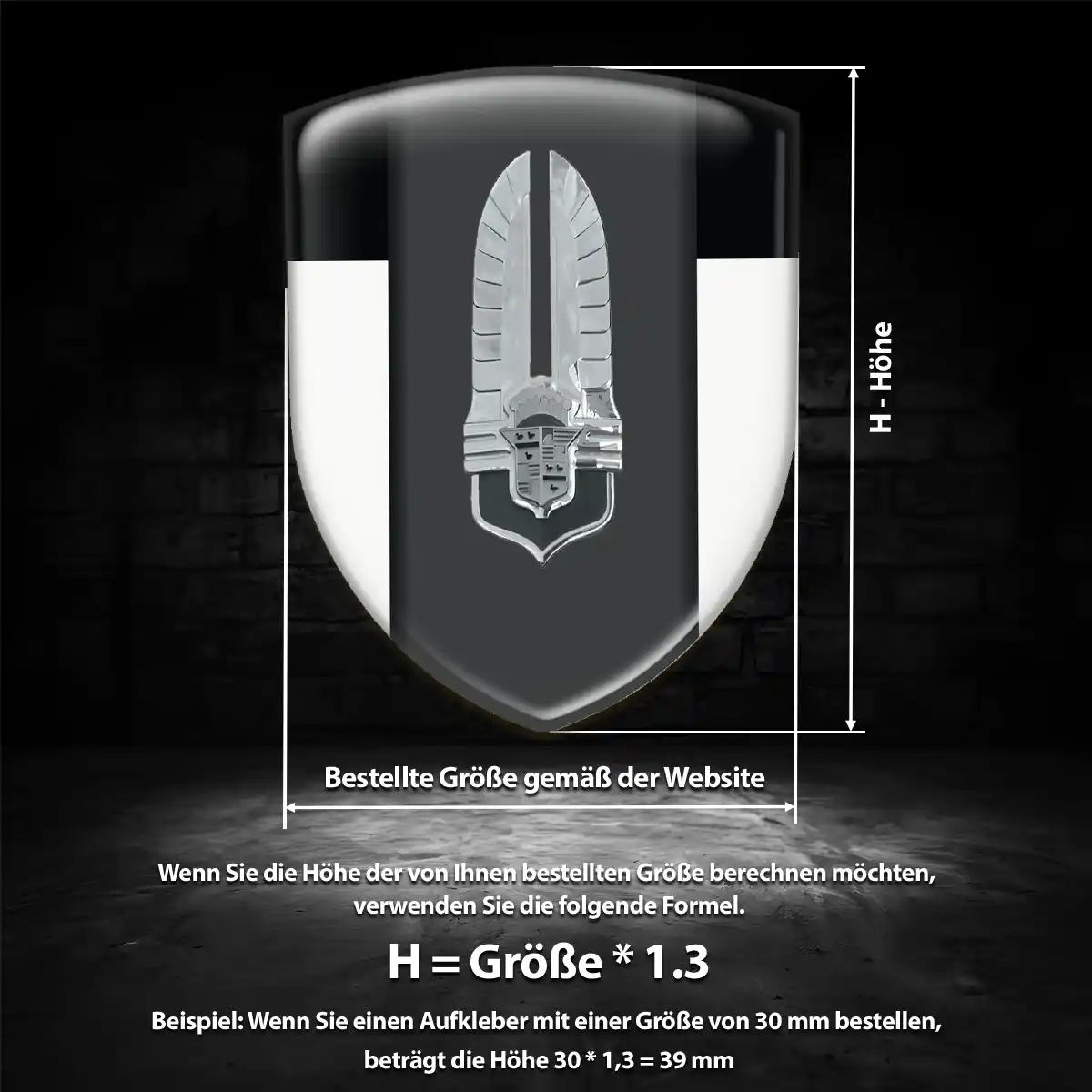 Cadillac 3D Gel Aufkleber Emblem Verlässliche Qualität