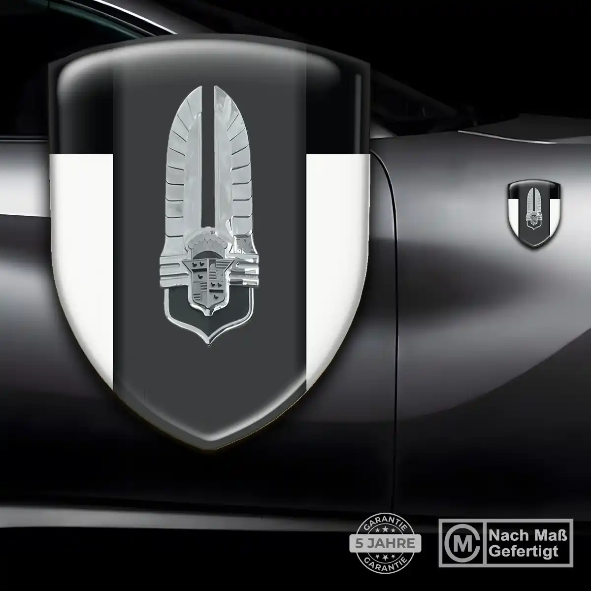 Cadillac 3D Gel Aufkleber Emblem Verlässliche Qualität