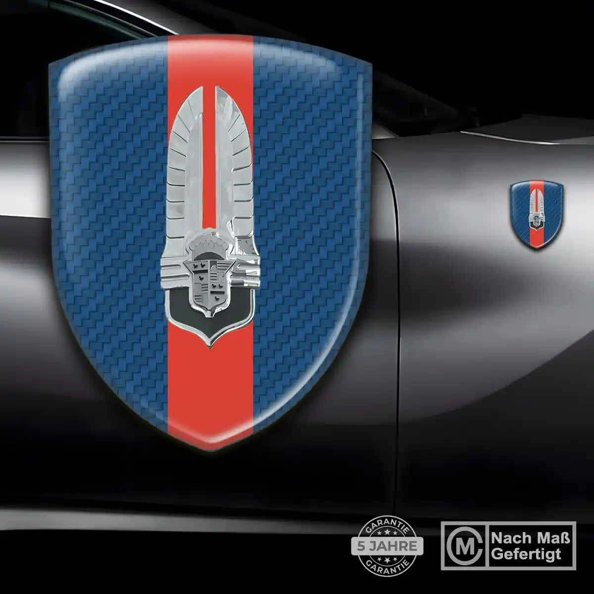 Cadillac 3D Gel Aufkleber Embleme Auto Höchste Qualität