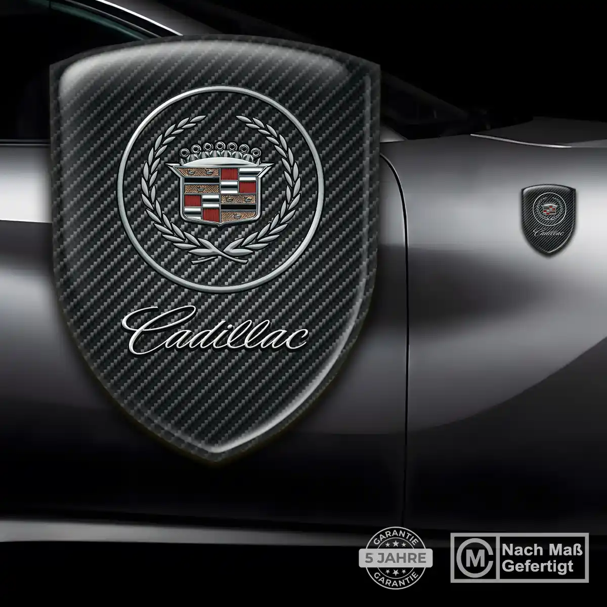 Cadillac 3D Gel Aufkleber Embleme Auto Hohe Qualität