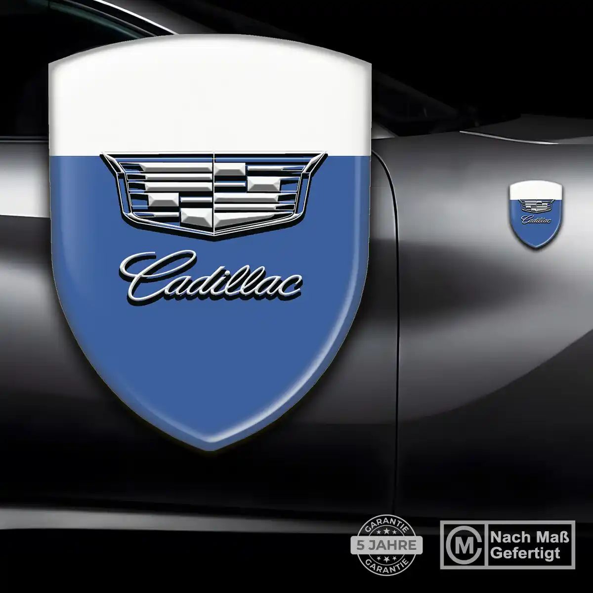 Cadillac 3D Gel Aufkleber Embleme Auto Interieurdesign