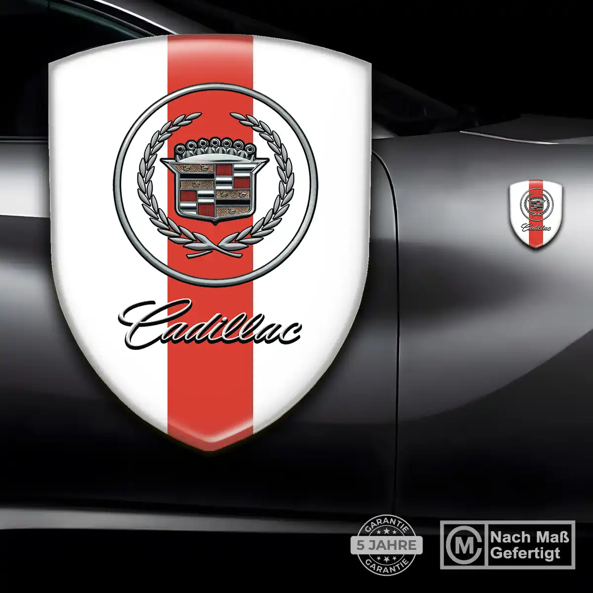 Cadillac 3D Gel Aufkleber Embleme Auto Luxus-Edition
