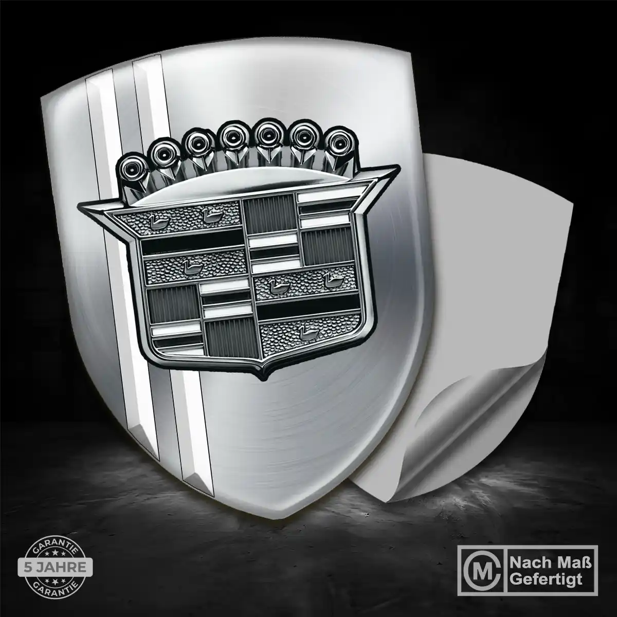 Cadillac 3D Gel Aufkleber Embleme Überzeugende Qualität