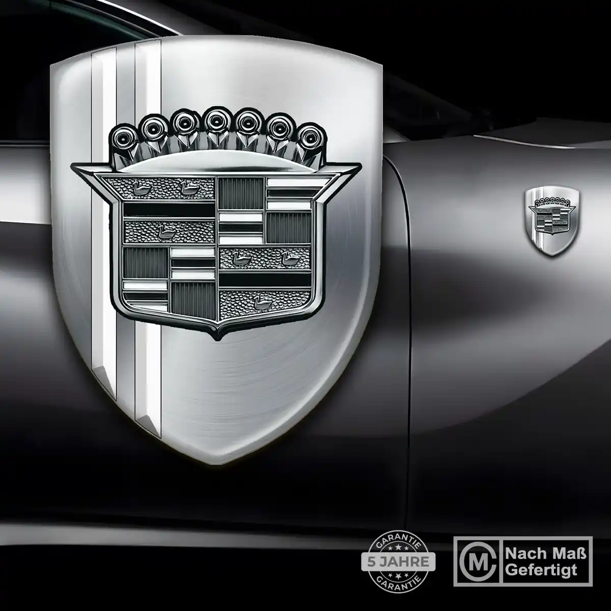 Cadillac 3D Gel Aufkleber Embleme Überzeugende Qualität