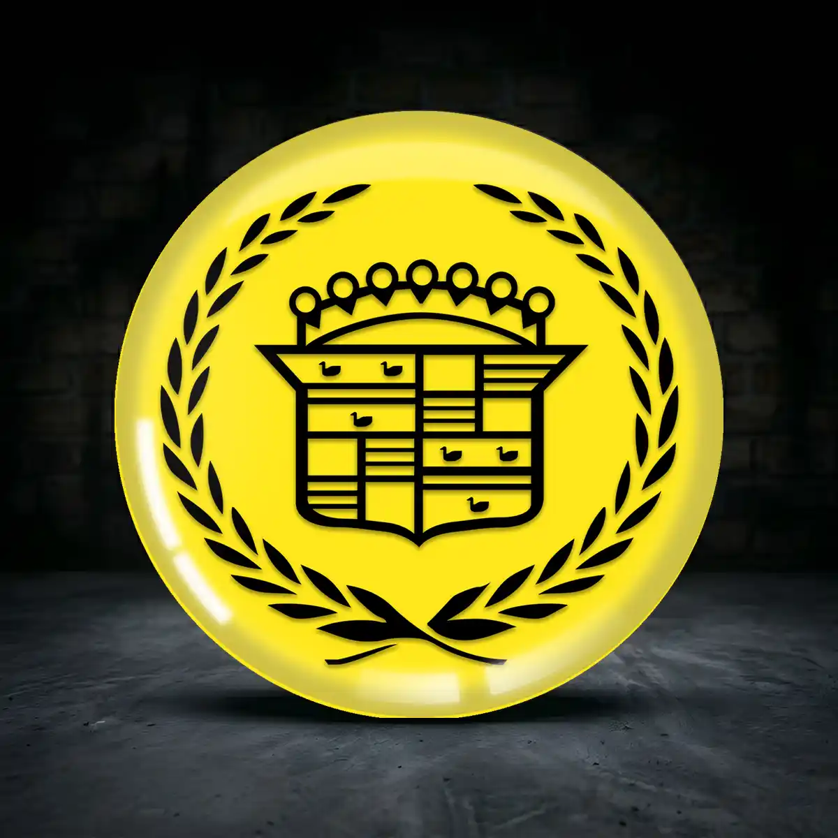 Cadillac 3D Gel Aufkleber Embleme Premium-Edition