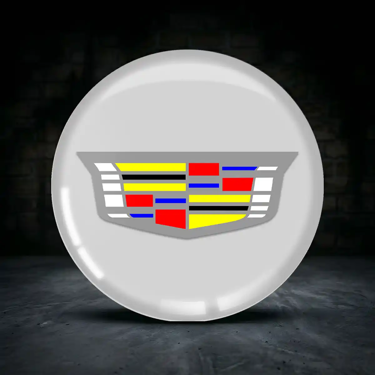 Cadillac 3D Gel Aufkleber Embleme Stilvolles Design