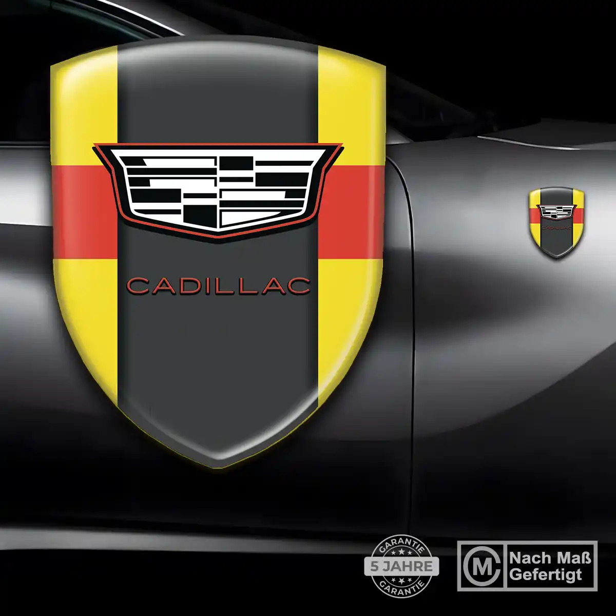 Cadillac 3D Gel Aufkleber Hohe Qualität