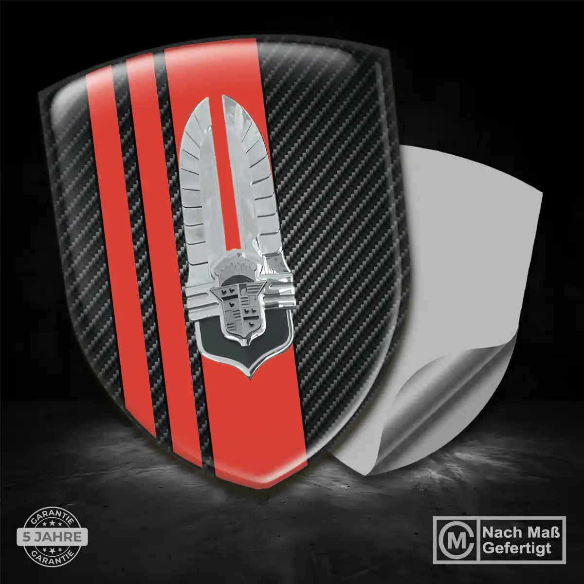 Cadillac 3D Gel Aufkleber Interieurdesign