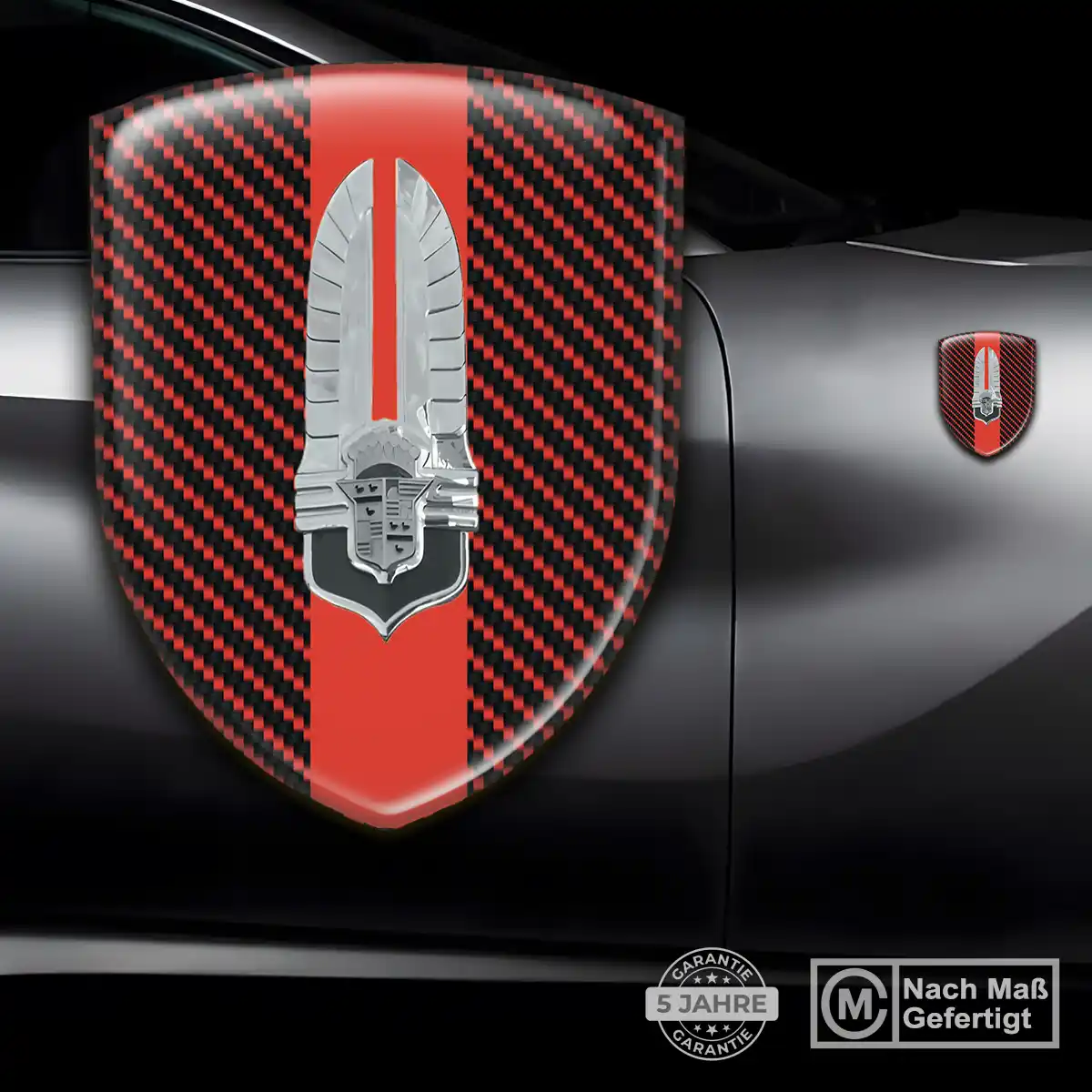Cadillac 3D Gel Aufkleber Limitierte Auflage
