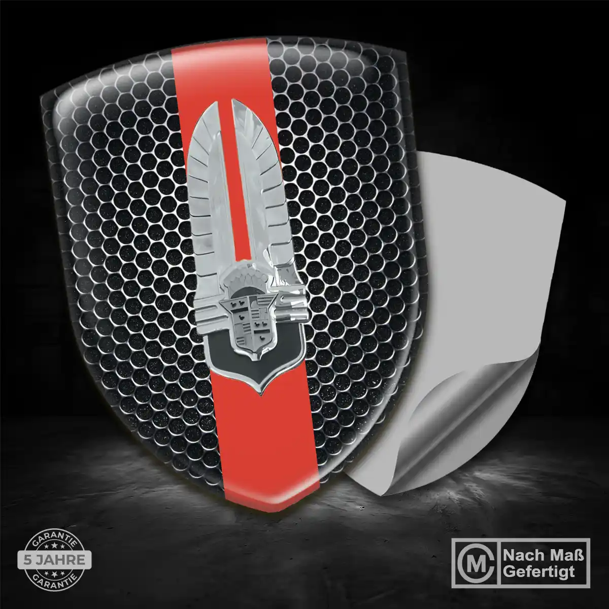 Cadillac 3D Gel Aufkleber Luxus-Edition