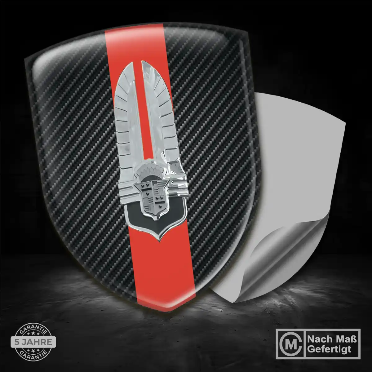 Cadillac 3D Gel Aufkleber Premium-Edition