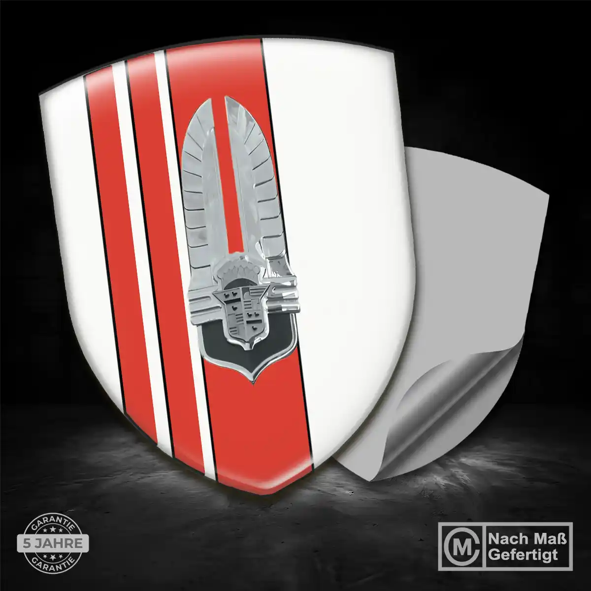 Cadillac 3D Gel Aufkleber Premiumqualität