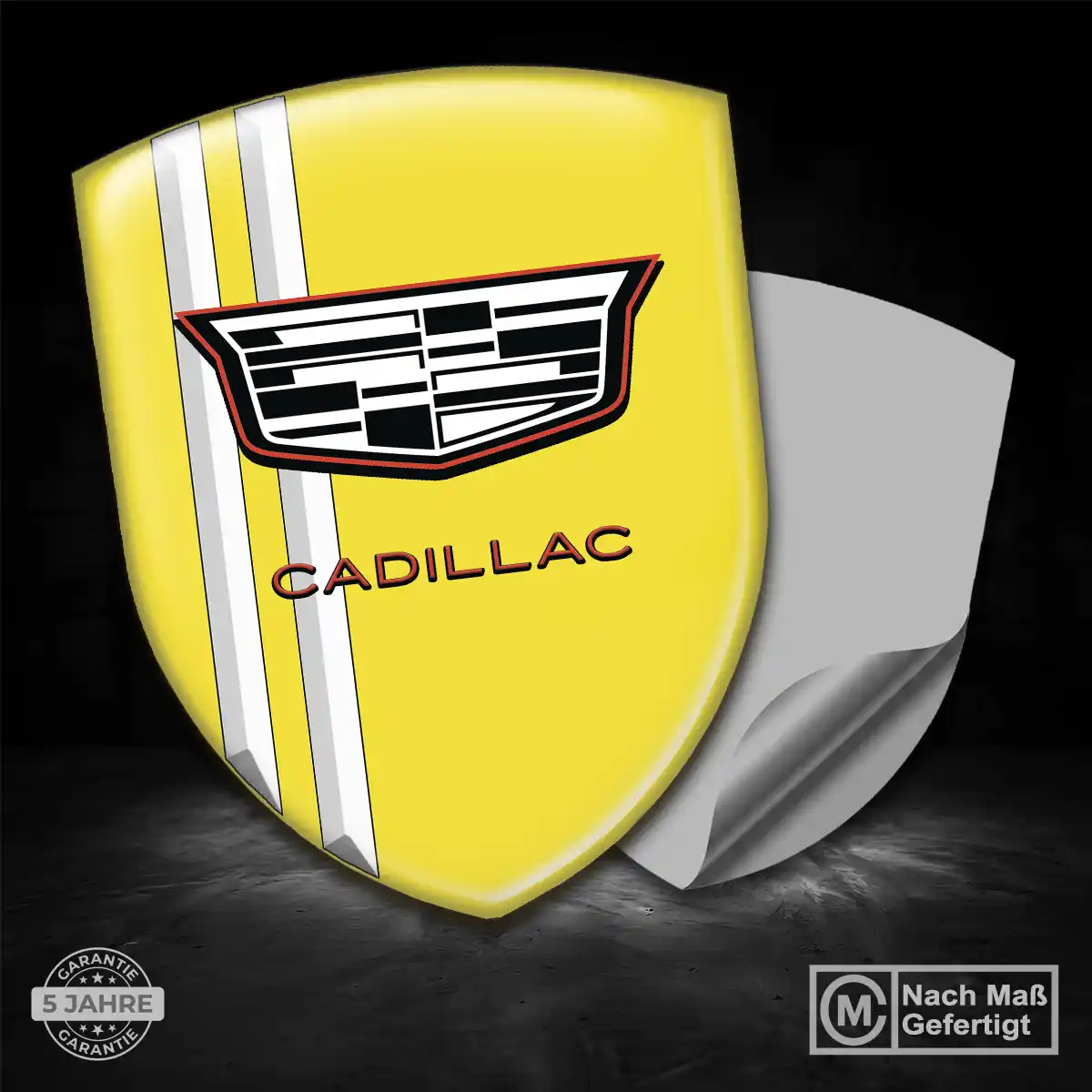 Cadillac 3D Gel Aufkleber Silikon Auto Interieurdesign