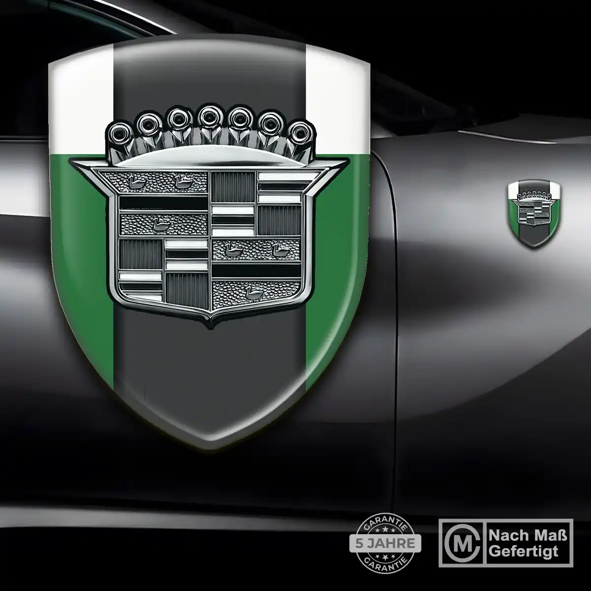 Cadillac 3D Gel Aufkleber Silikon Auto Spitzenqualität