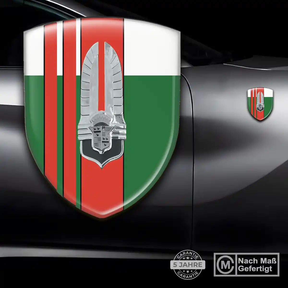 Cadillac 3D Gel Aufkleber Silikon Hohe Qualität