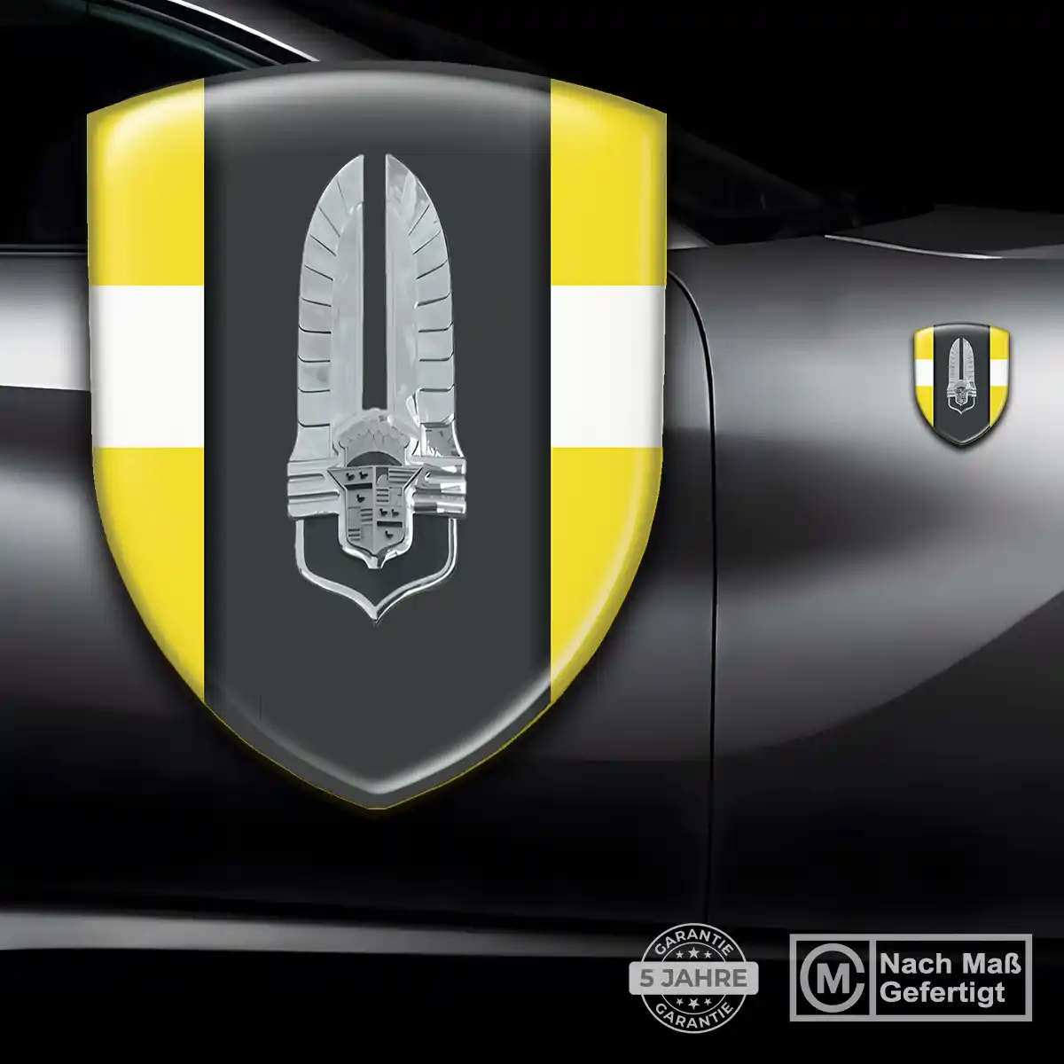 Cadillac 3D Gel Aufkleber Silikon Spitzenqualität