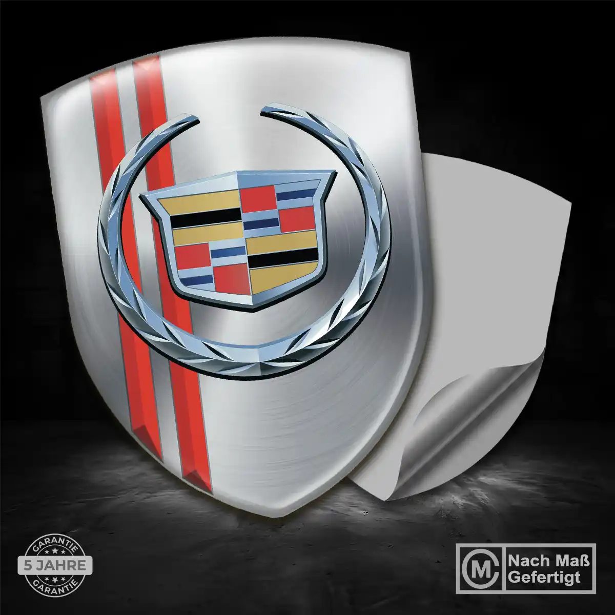 Cadillac Aufkleber 3D Gel Emblem Auto Überzeugende Qualität
