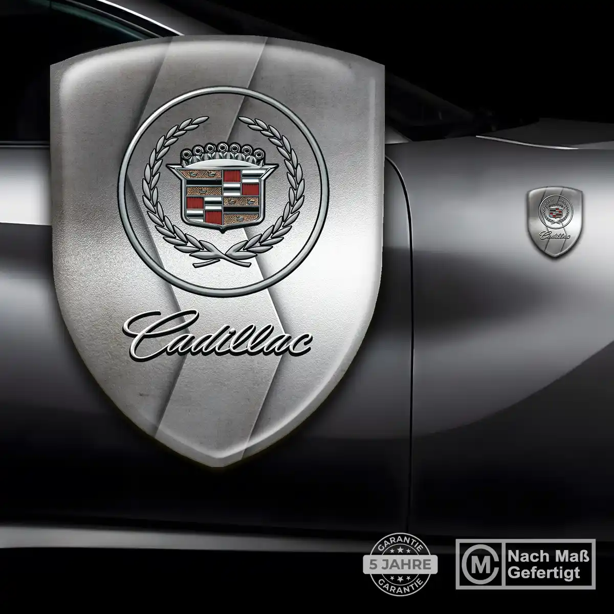 Cadillac Aufkleber 3D Gel Emblem Auto Höchste Qualität