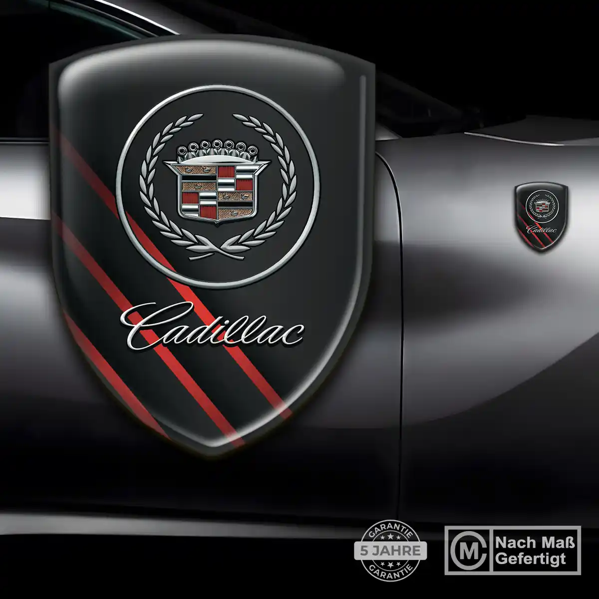 Cadillac Aufkleber 3D Gel Emblem Auto Hohe Qualität