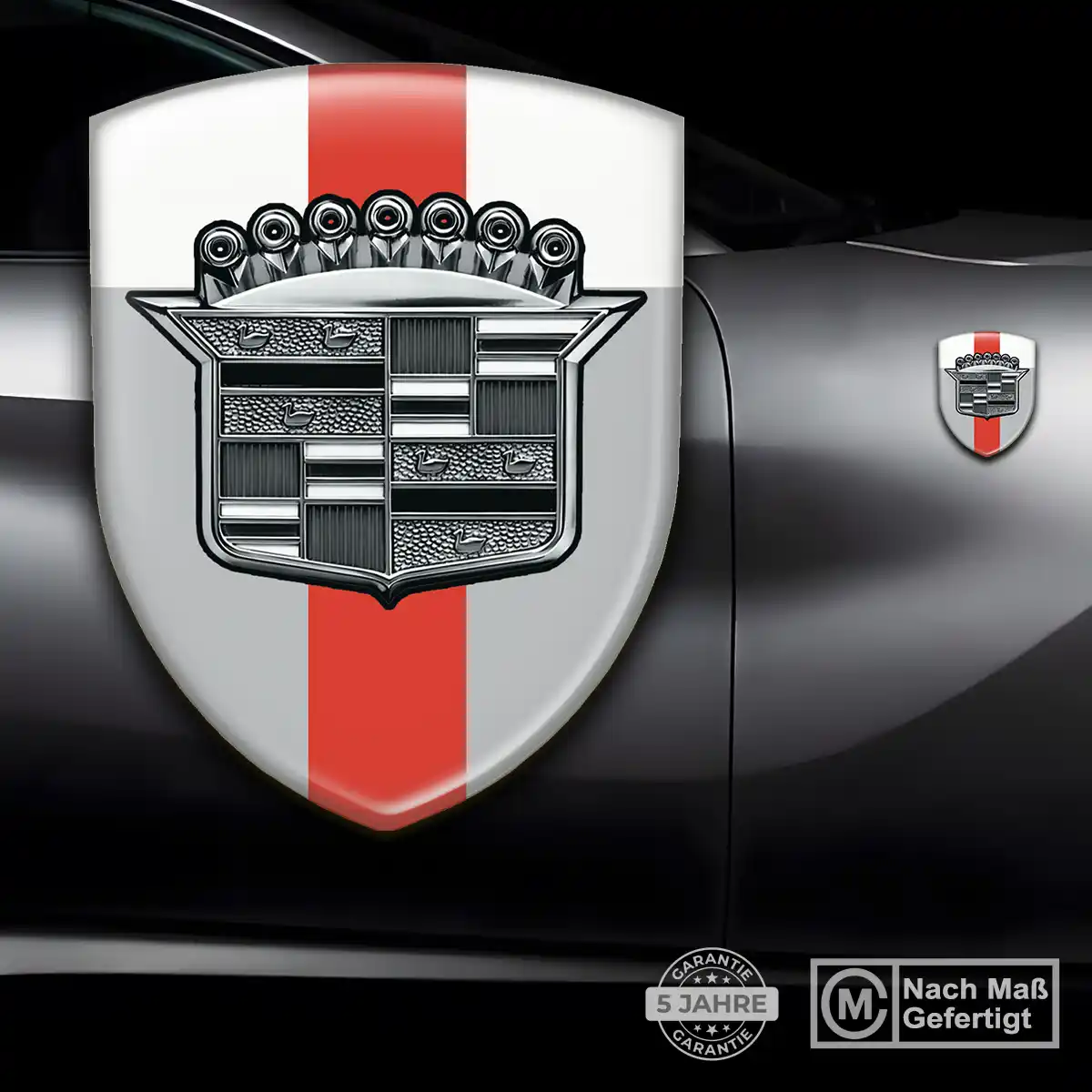 Cadillac Aufkleber 3D Gel Emblem Auto Luxus-Edition