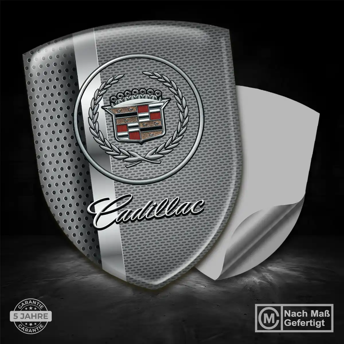 Cadillac Aufkleber 3D Gel Emblem Auto Markenedition
