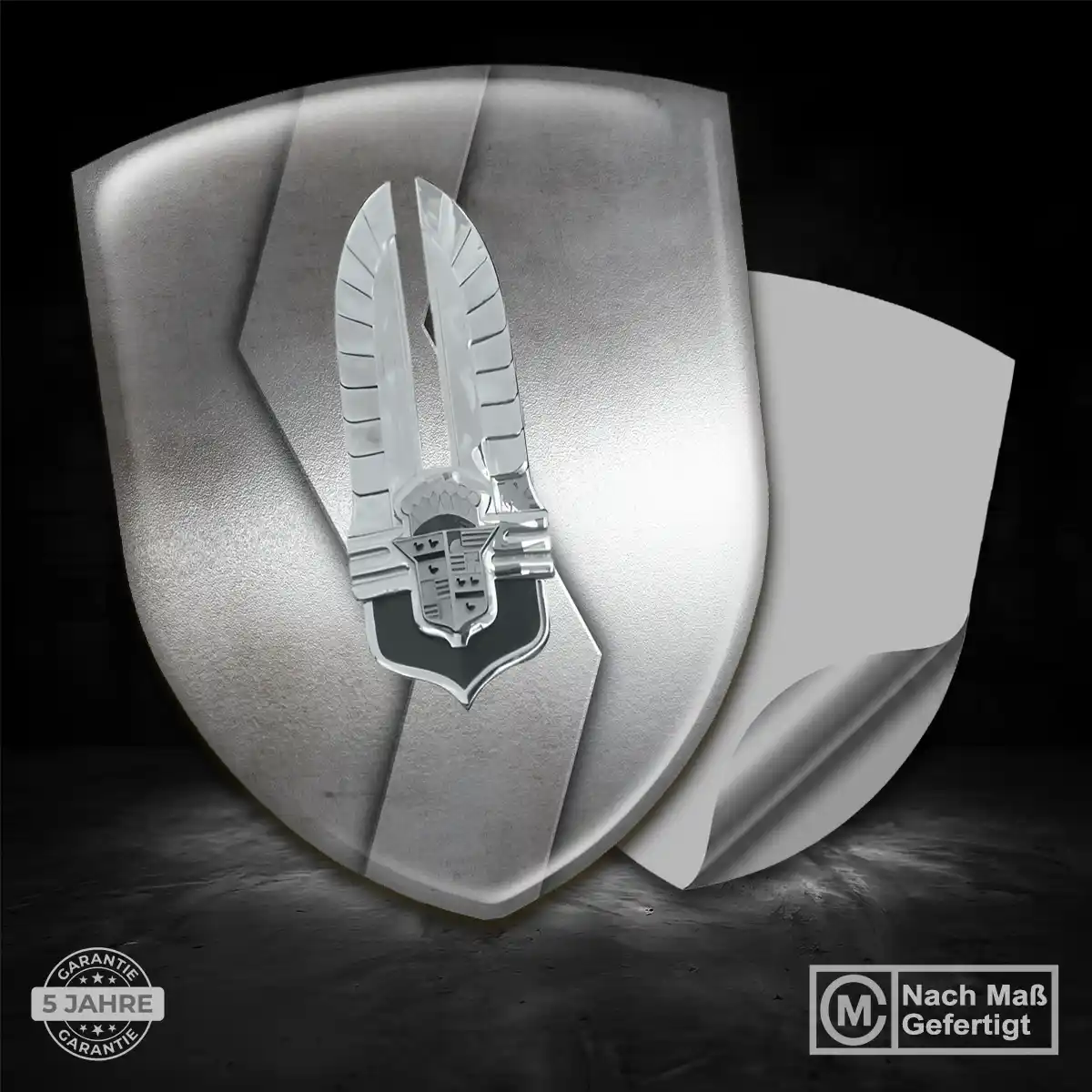 Cadillac Aufkleber 3D Gel Emblem Auto Stilvolles Design