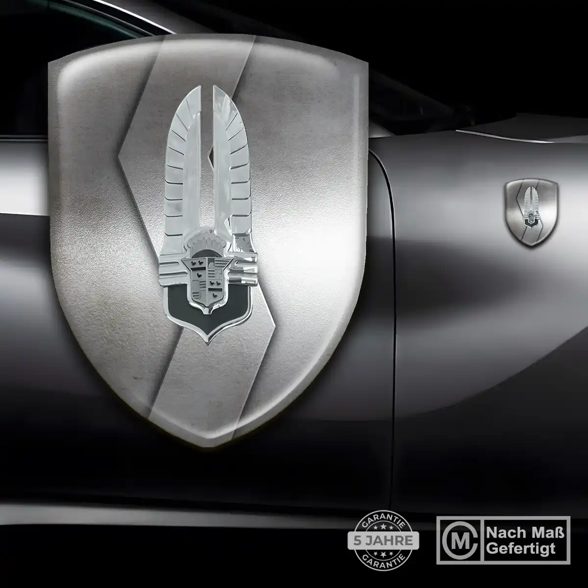 Cadillac Aufkleber 3D Gel Emblem Auto Stilvolles Design