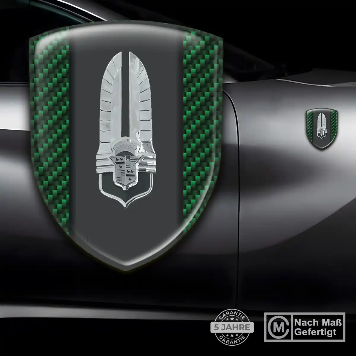 Cadillac Aufkleber 3D Gel Emblem Exterieurdesign
