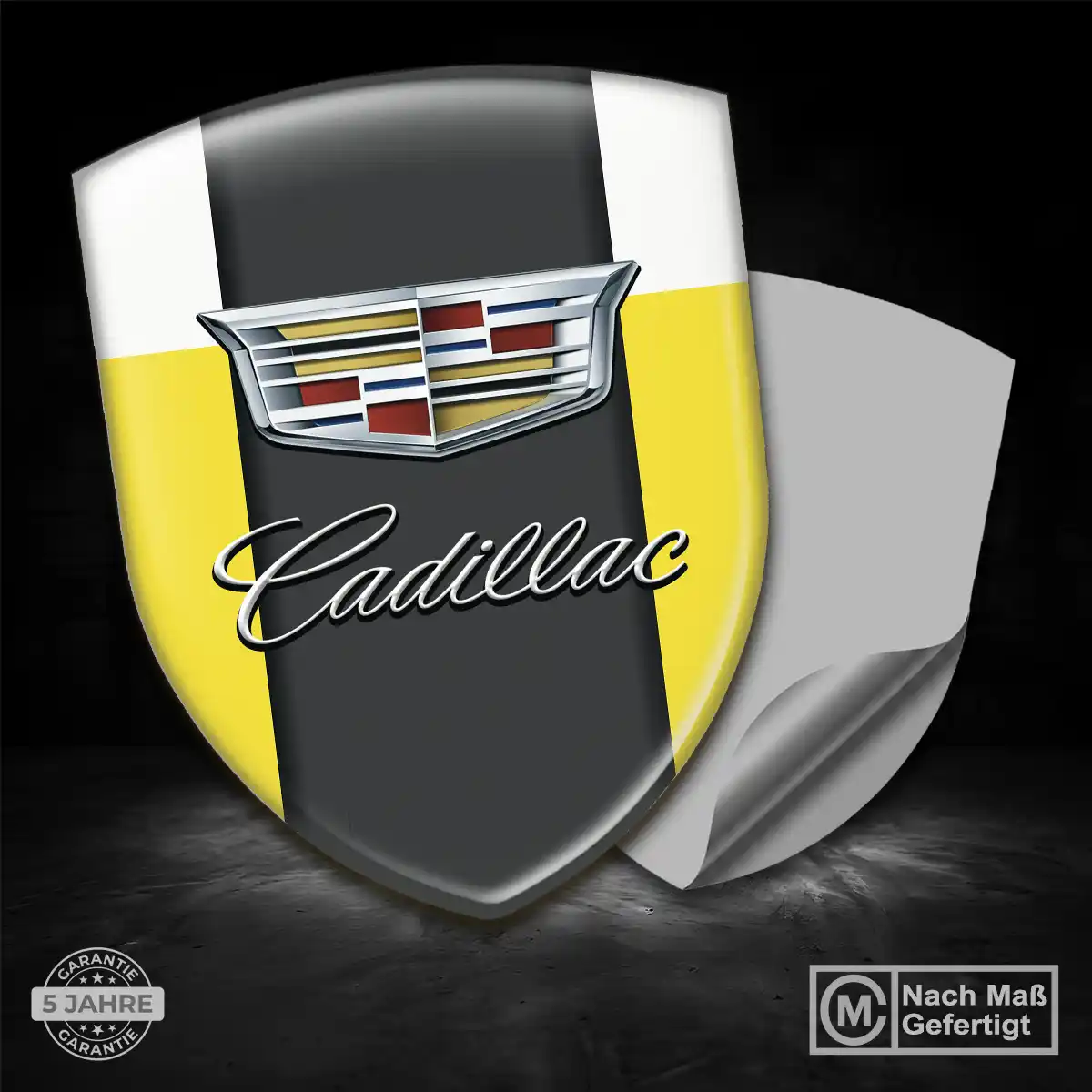 Cadillac Aufkleber 3D Gel Emblem Hohe Qualität