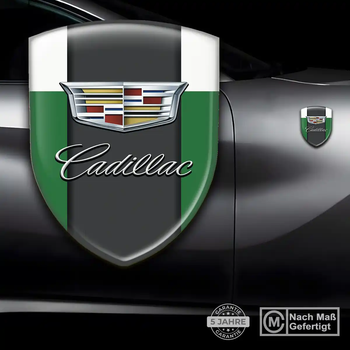 Cadillac Aufkleber 3D Gel Emblem Tuningfahrzeug