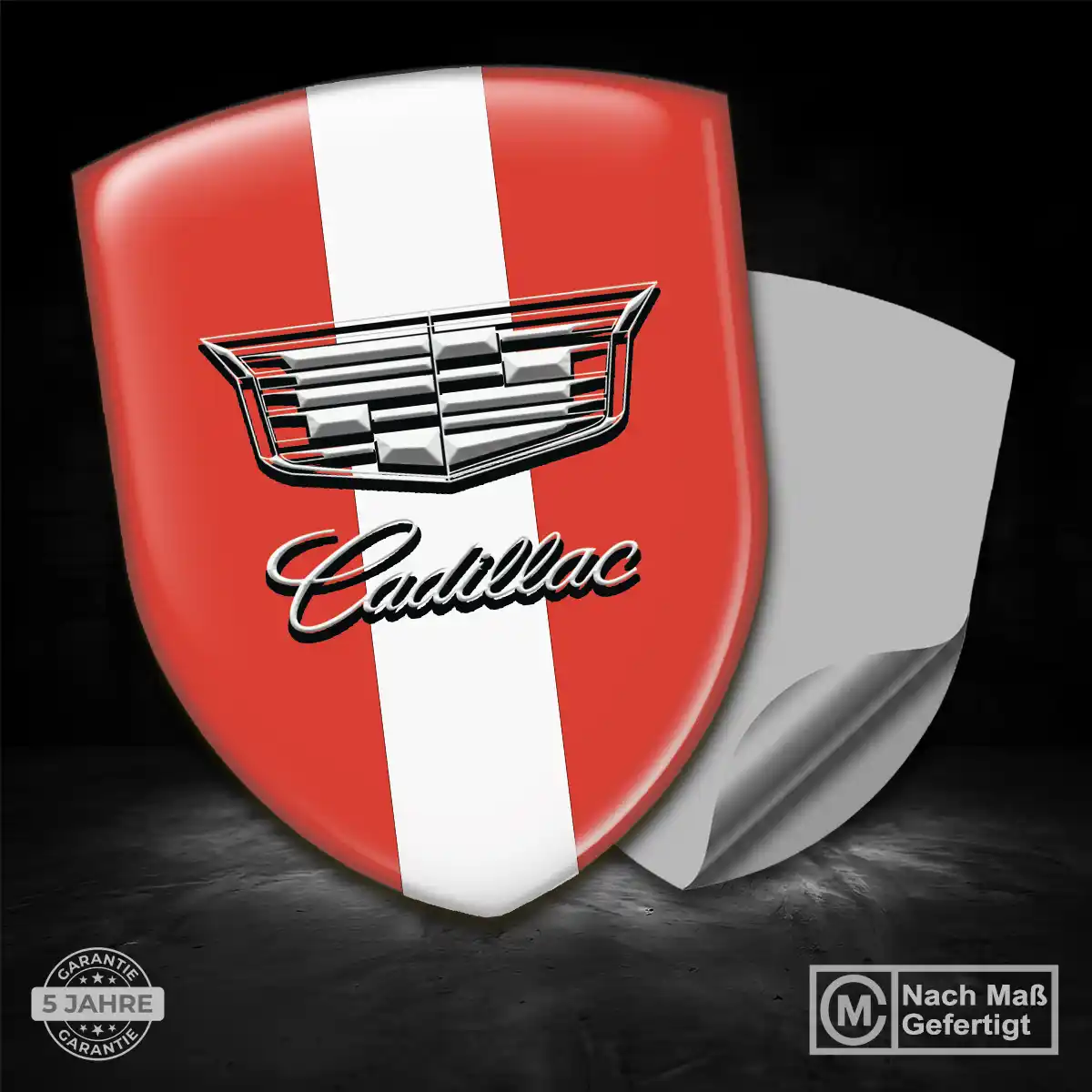 Cadillac Aufkleber 3D Gel Embleme Auto Exterieurdesign
