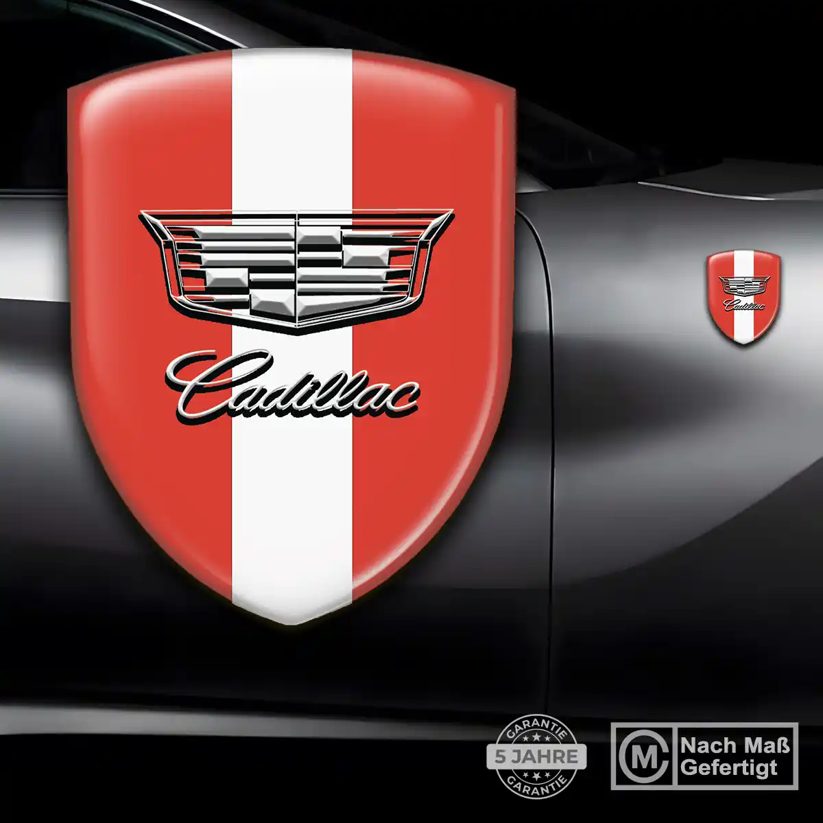 Cadillac Aufkleber 3D Gel Embleme Auto Exterieurdesign