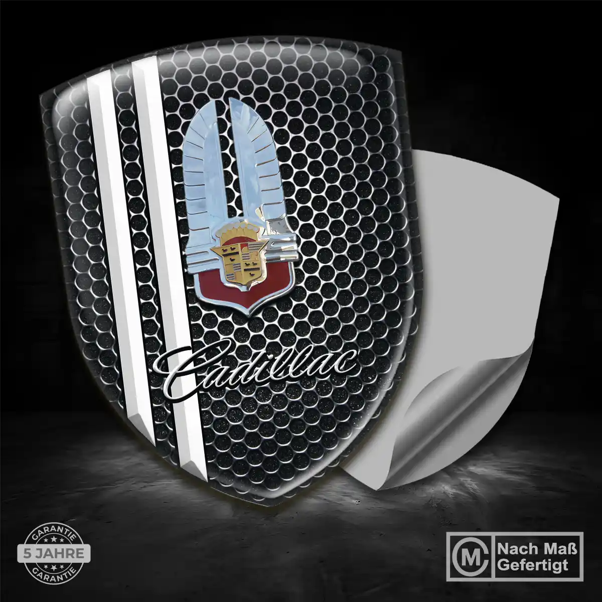 Cadillac Aufkleber 3D Gel Embleme Auto Luxus-Edition