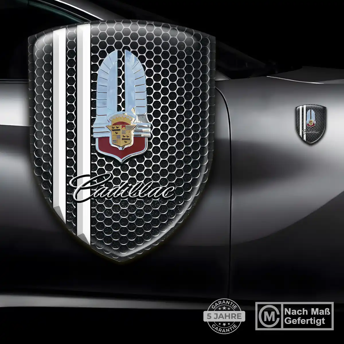 Cadillac Aufkleber 3D Gel Embleme Auto Luxus-Edition