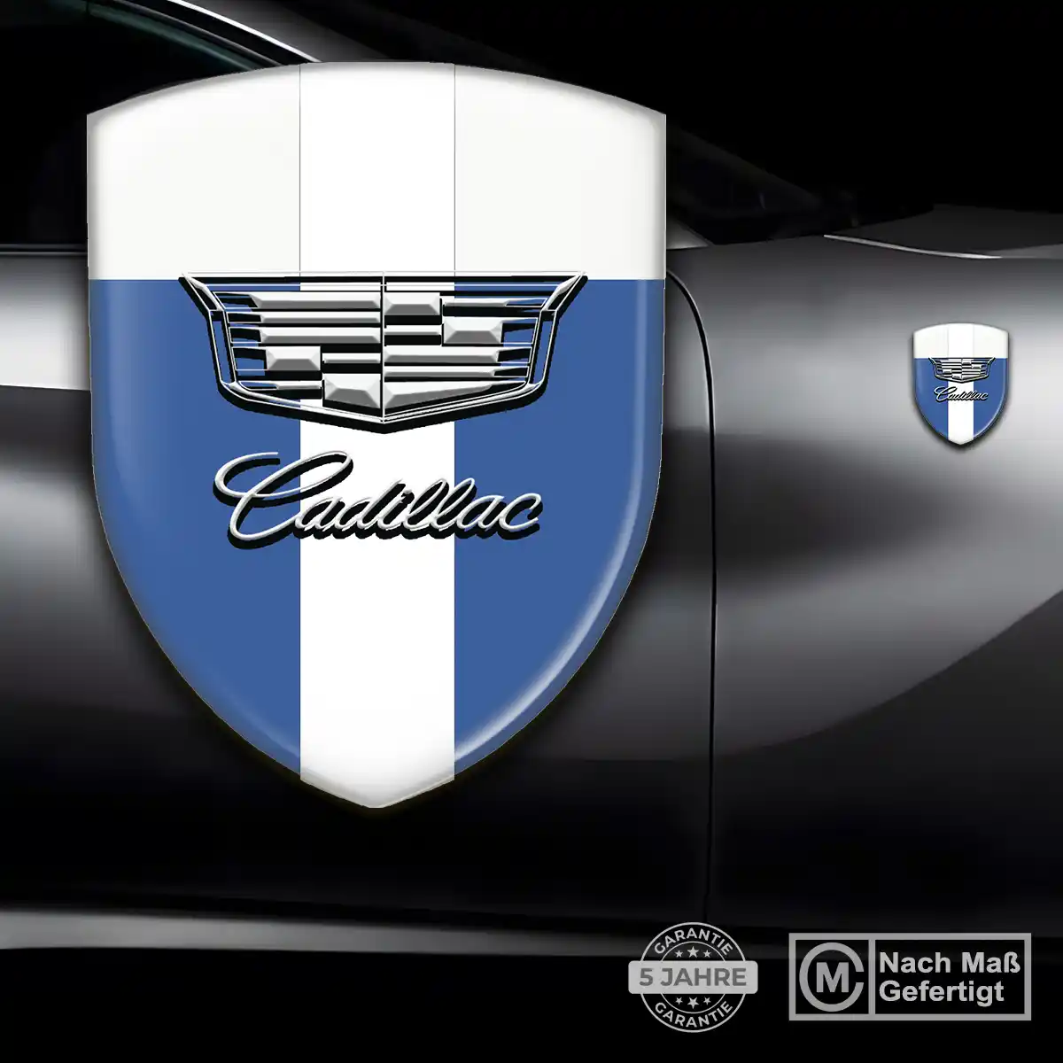Cadillac Aufkleber 3D Gel Embleme Auto Spitzenqualität