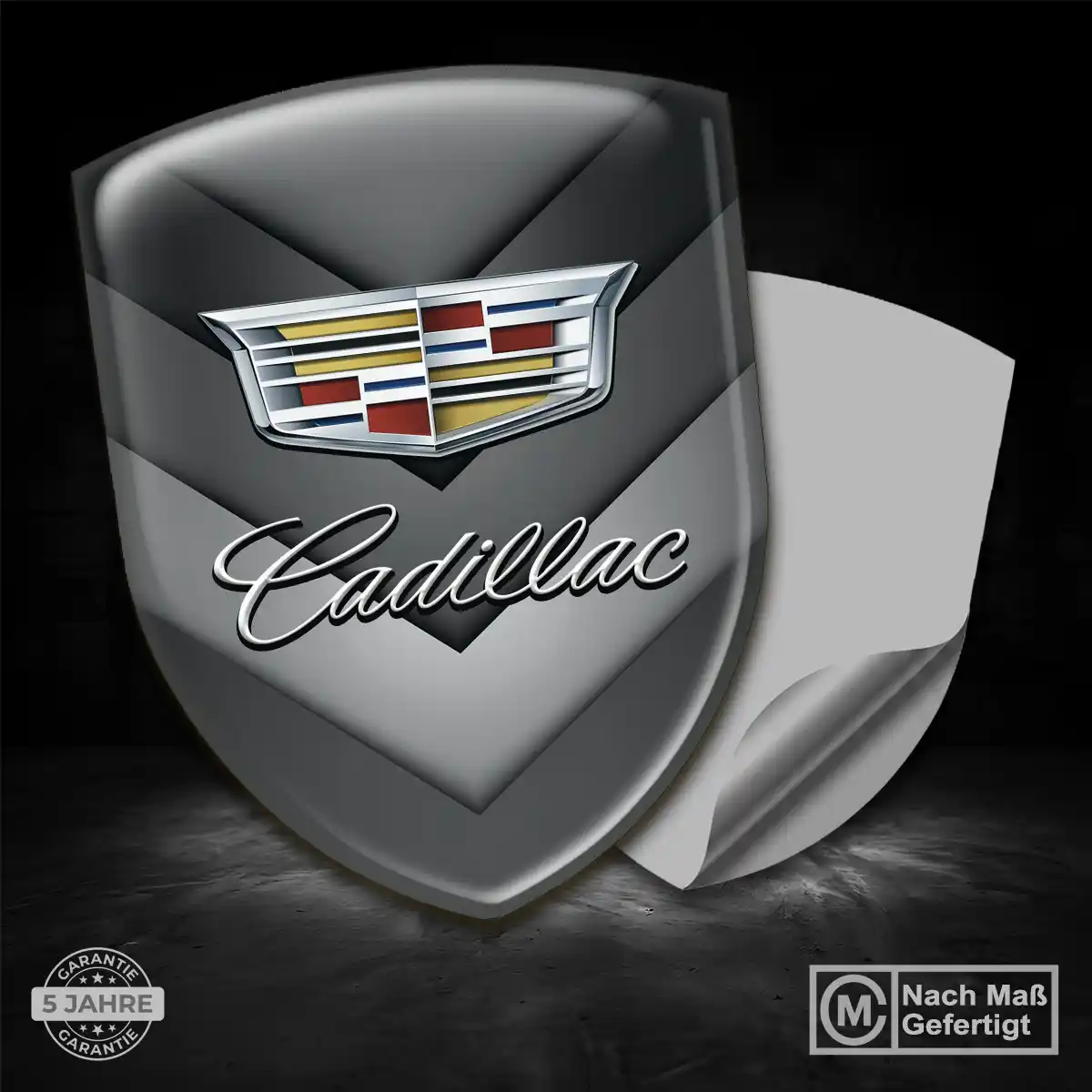 Cadillac Aufkleber 3D Gel Embleme Auto Tuningfahrzeug