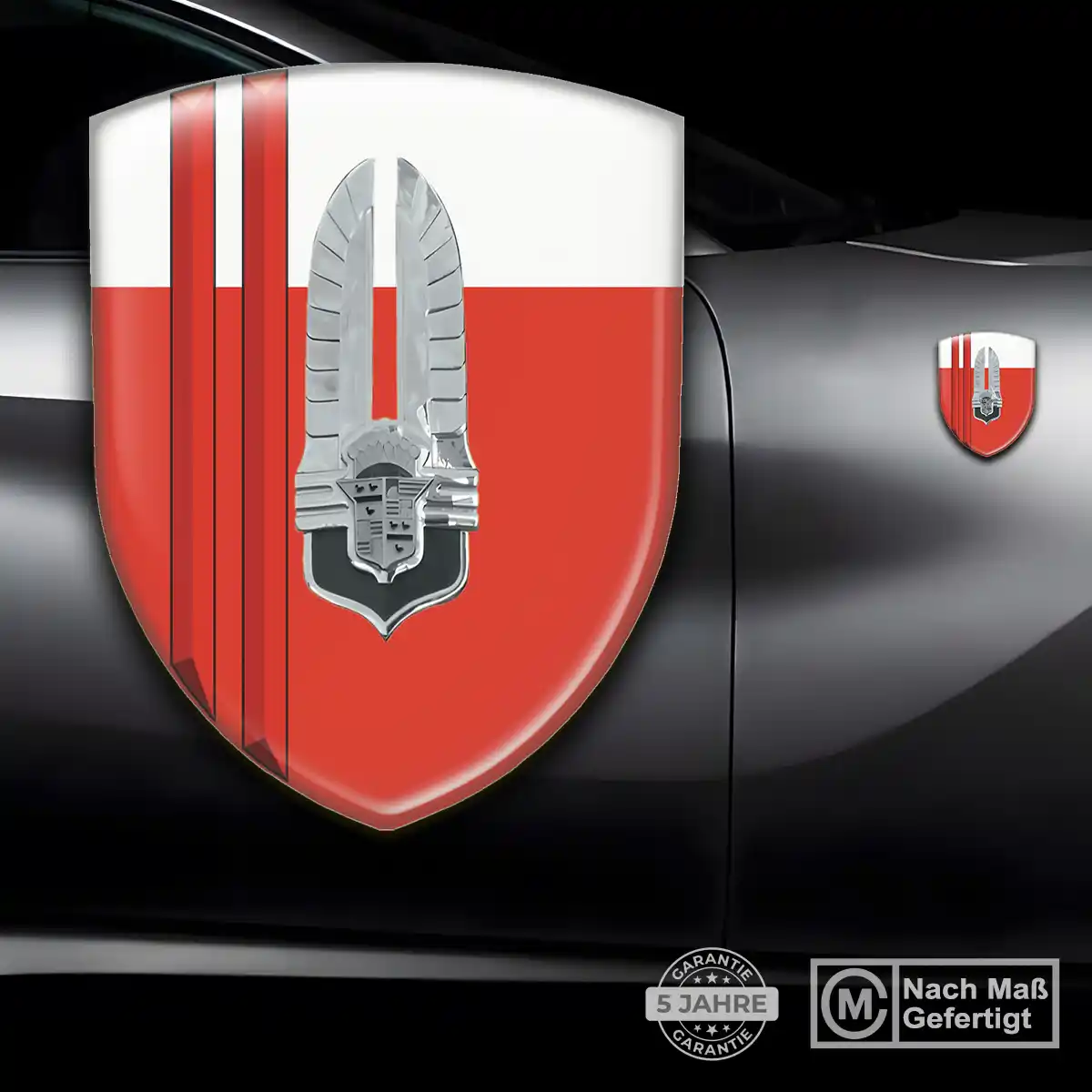Cadillac Aufkleber 3D Gel Embleme Überzeugende Qualität