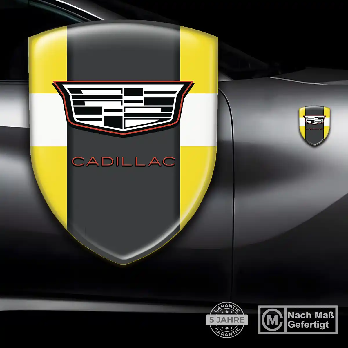 Cadillac Aufkleber 3D Gel Embleme Luxus-Edition