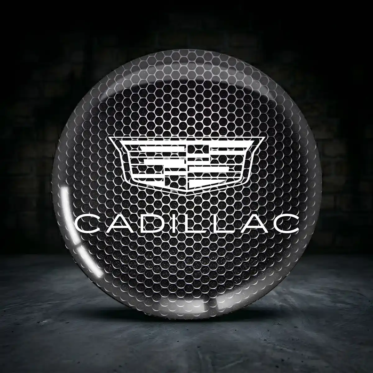 Cadillac Aufkleber 3D Gel Interieurdesign