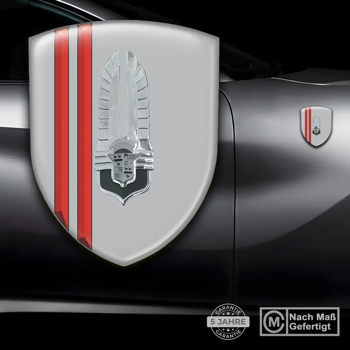 Cadillac Aufkleber 3D Gel Silikon Auto Edles Design