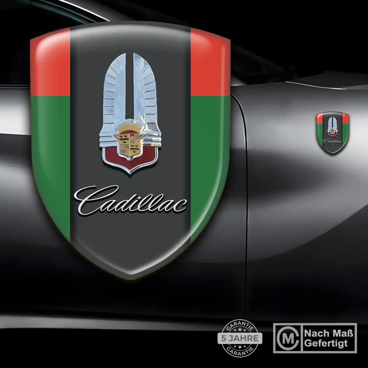 Cadillac Aufkleber 3D Gel Silikon Auto Exterieurdesign