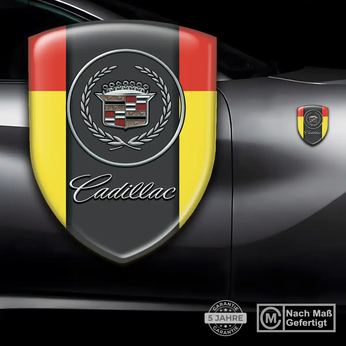 Cadillac Aufkleber 3D Gel Silikon Auto Höchste Qualität